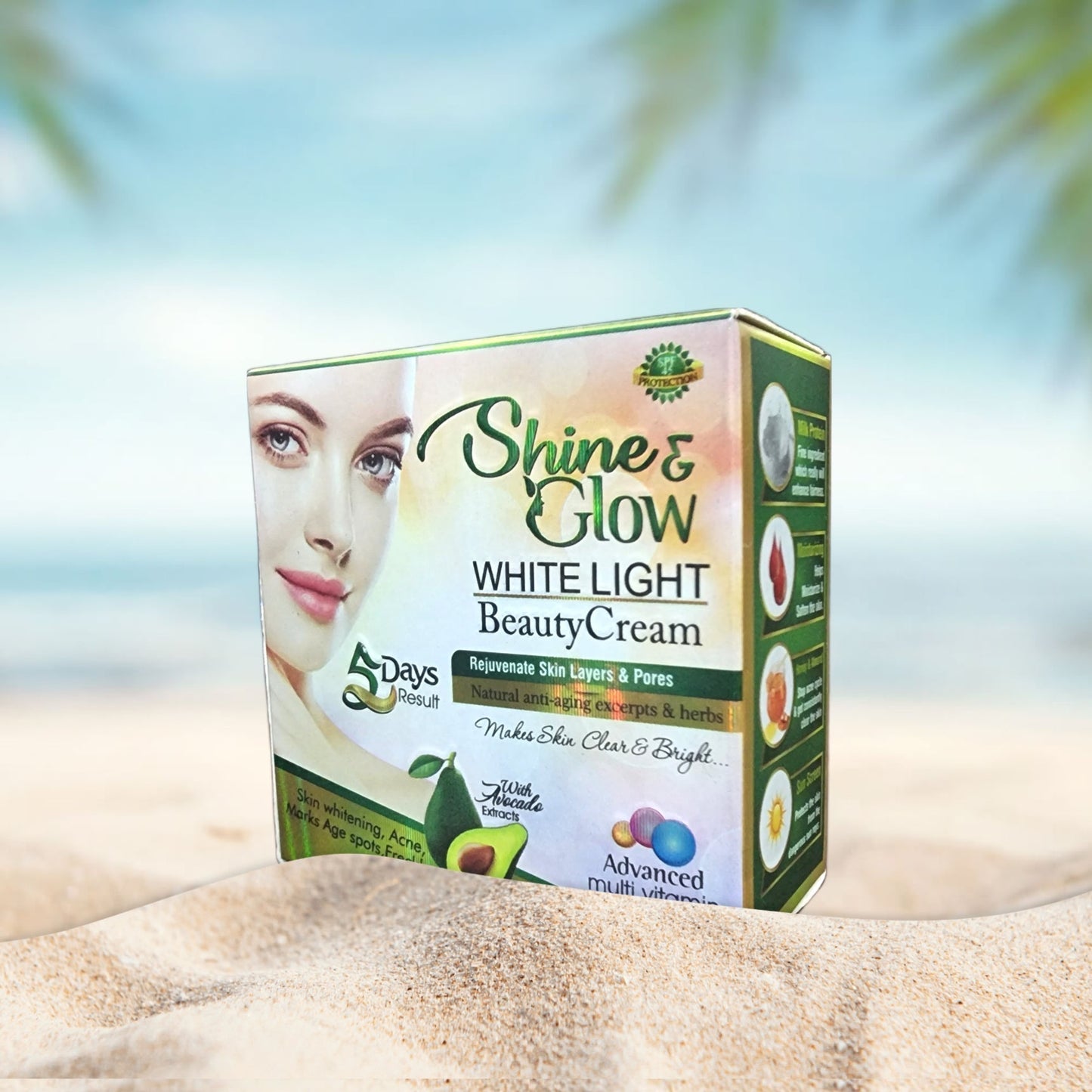 Shine & Glow White Light Beauty Cream