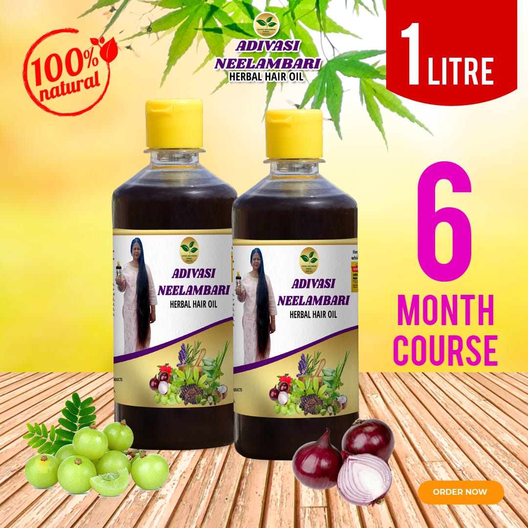 Adivasi Neelambari Herbal Hair Oil🌿